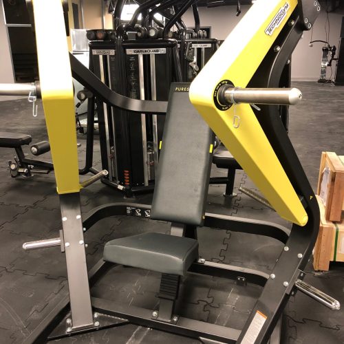 Wide chest press Fitness Park Saint Herblain